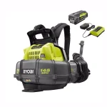 RYOBI Reconditioned 40V Lithium-Ion Cordless Backpack Blower with 5 Ah Battery and Charger thumbnail 1