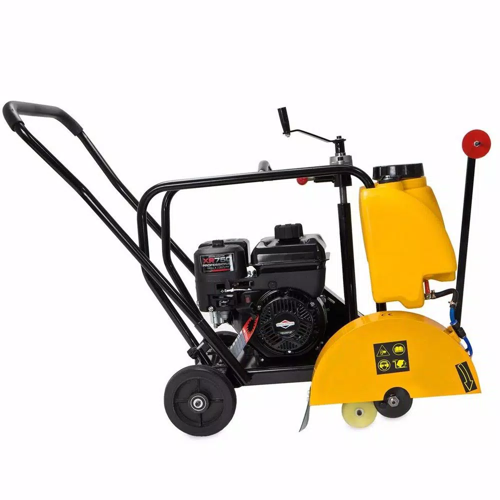 Stark 14 in. Walk-Behind Concrete Saw with 5.5 HP Briggs & Stratton Engine
