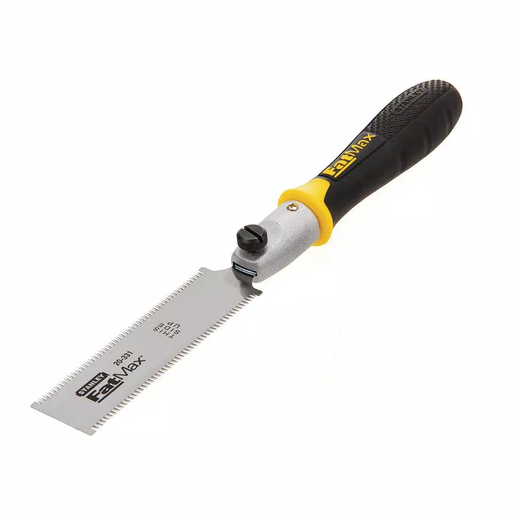 Stanley 4.75 in. Flush Cut Pull Saw with 23 TPI Double-Sided Blade