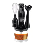 Brentwood Appliances Brentwood 2-Speed Black Hand Blender and Food Processor with Balloon Whisk thumbnail 1