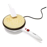 CucinaPro Electric Crepe Maker, 7.5 inch Non-Stick Surface, White thumbnail 3