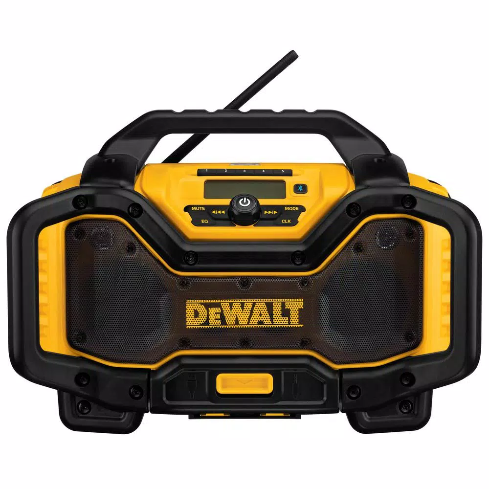 DEWALT FLEXVOLT 12 in. Brushless Sliding Compound Miter Saw Kit with (2) 6.0 Ah Batteries & Jobsite Radio