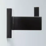 Glacier Bay Farrington Single Robe Hook, Matte Black thumbnail 4