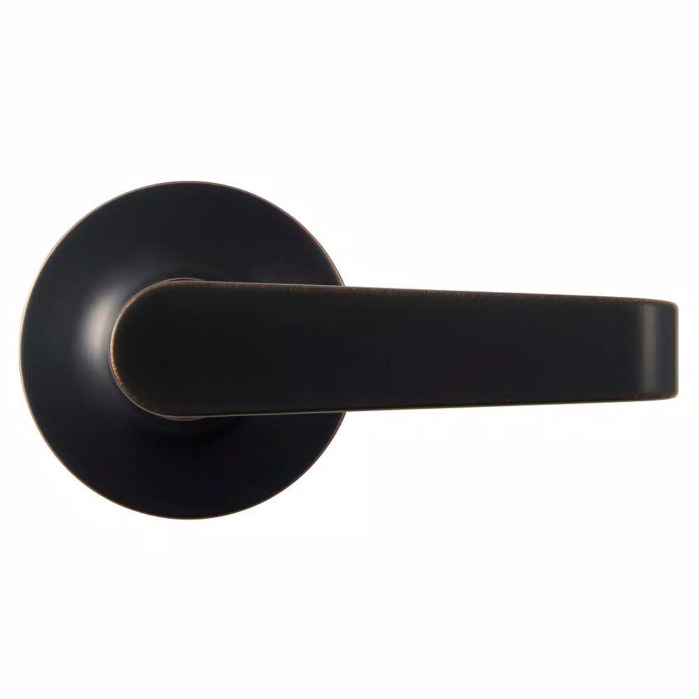 Universal Hardware Aged Bronze Passage Door Lever, ANSI Grade 2 Commercial & Residential Hall/Closet Lever