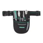 Commercial Electric 7-Piece Electrician's Tool Set with 6-Pocket Tool Pouch thumbnail 1