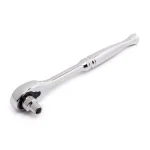 Husky 1/4 in. Drive Pass Through Ratchet, 72-Tooth, Chrome Finish thumbnail 3