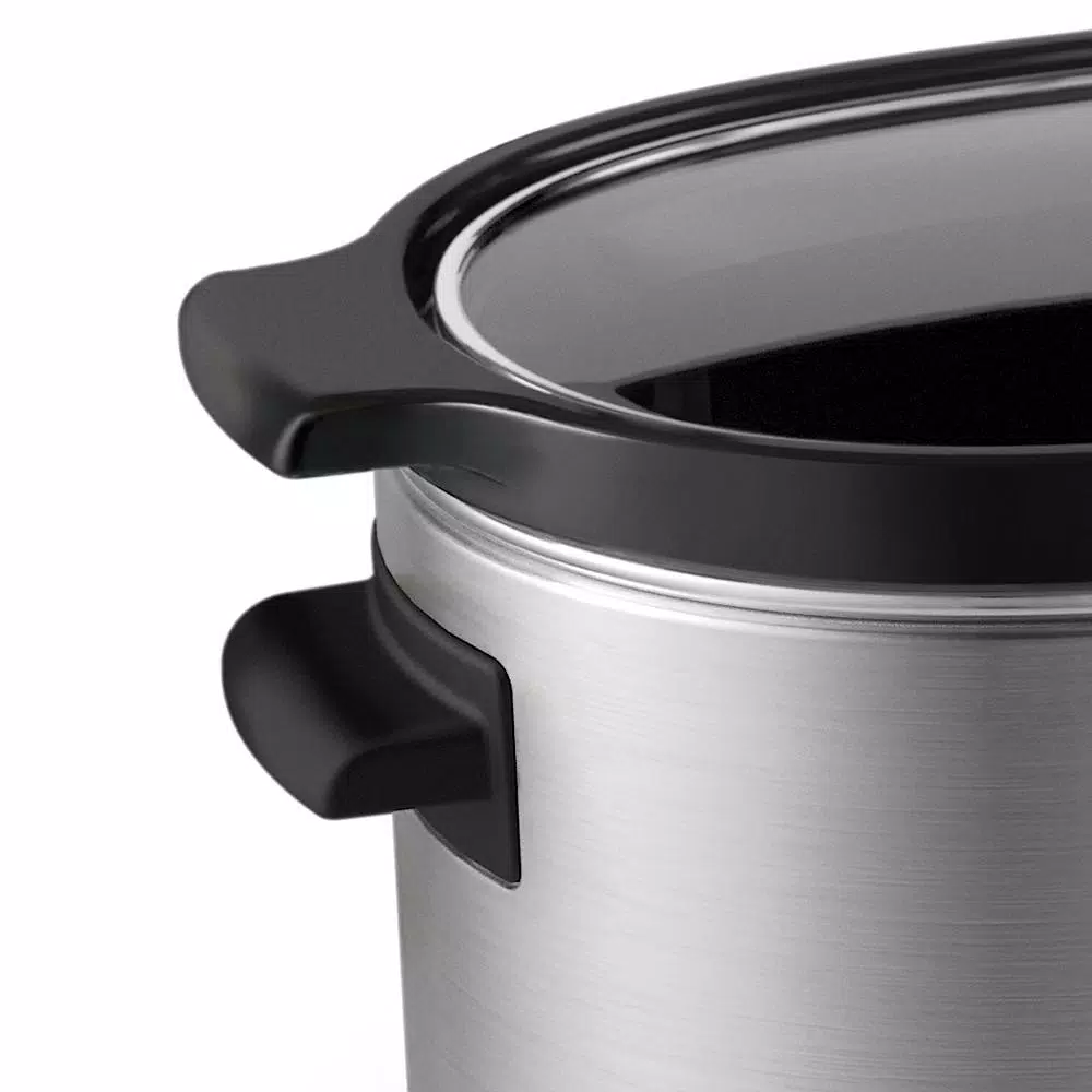KitchenAid 6 Qt. Programmable Stainless Steel Slow Cooker with Digital Timer