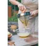 Weston Stainless Steel Cone Strainer and Pestle Set with Chrome Support Stand thumbnail 5