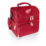 Picnic Time Pranzo Detroit Red Wings Red Insulated Lunch Bag and Picnic Tote with Flatware Set thumbnail 1