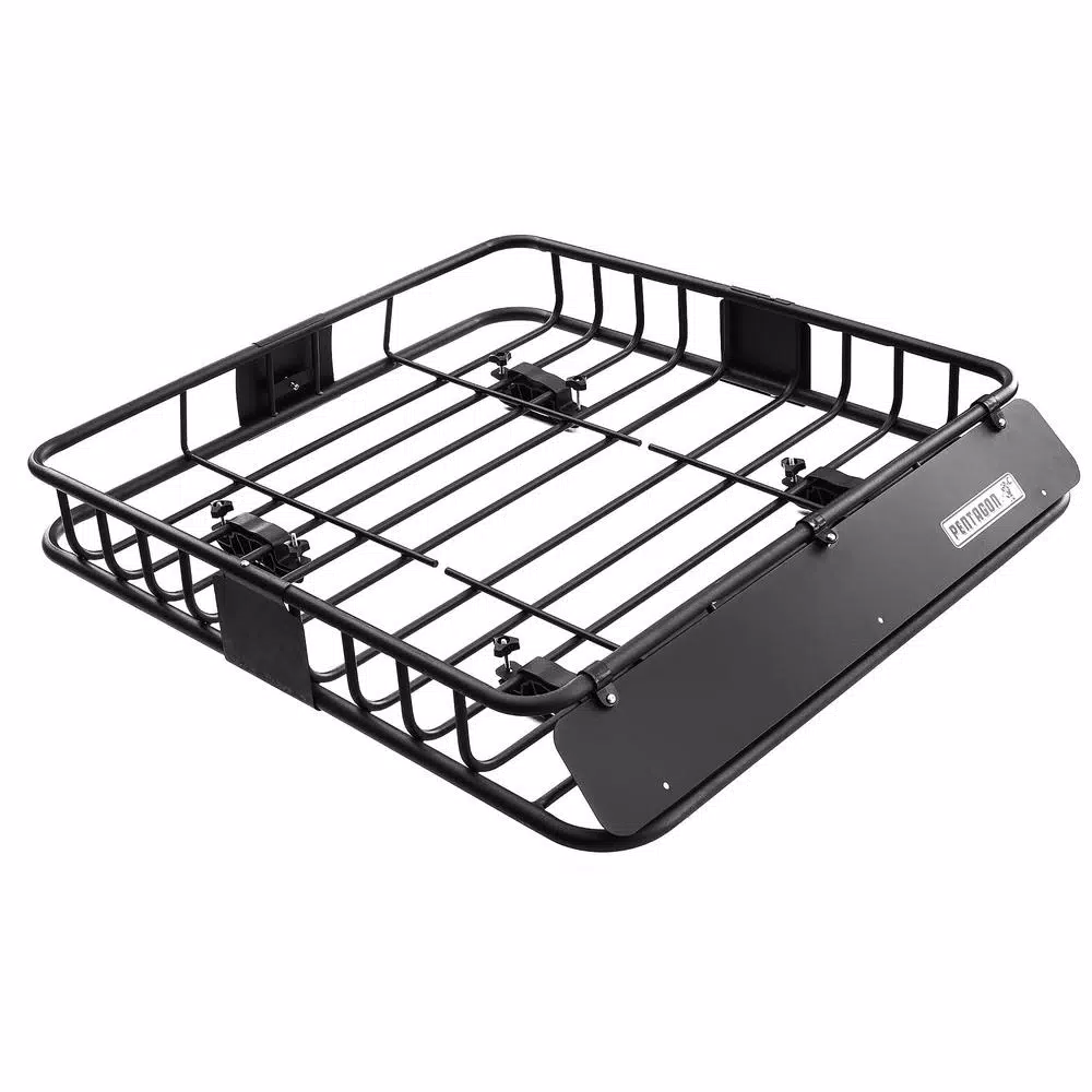Pentagon Tool Pentagon Heavy-Duty Steel Roof Cargo Basket, 150 lb. Capacity