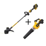 DEWALT 60V MAX FLEXVOLT Brushless 15 in. String Trimmer with Bonus 600 CFM Blower Kit thumbnail 1