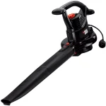 BLACK+DECKER 12 Amp Corded Electric 3-in-1 Handheld Leaf Blower, Vacuum, and Mulcher, 210 MPH, 300 CFM thumbnail 4