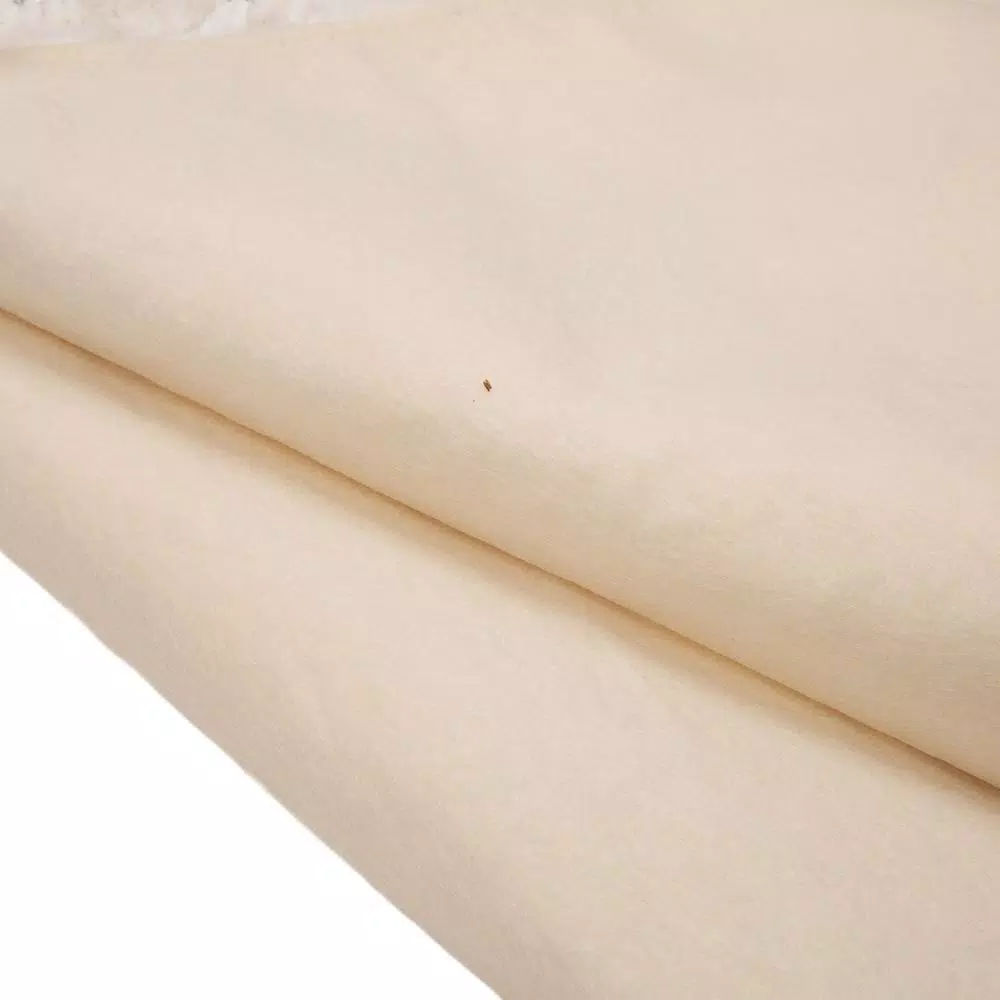 Glitzhome 48 in. White Plush Snowflake Christmas Tree Skirt