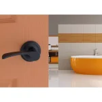 Copper Creek Scandinavian Kash Tuscan Bronze Passage Door Lever - Modern Interior Hardware thumbnail 4