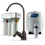 Aquasana OptimH2O Reverse Osmosis Water Filtration System with Oil-Rubbed Bronze Faucet thumbnail 1