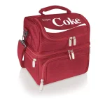 ONIVA Coca-Cola Pranzo 3 Qt. 8-Can Insulated Lunch Tote Cooler Bag with Utensils - Red thumbnail 1