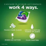Cascade Platinum ActionPacs Lemon Dishwasher Detergent, 36-Count (6-Pack) thumbnail 7