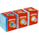 Kleenex Anti-Viral Cube Facial Tissue, 3-Ply, 68-Count White thumbnail 1