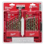 Milwaukee Red Helix Cobalt Twist Drill Bit Set, 29-Piece thumbnail 5