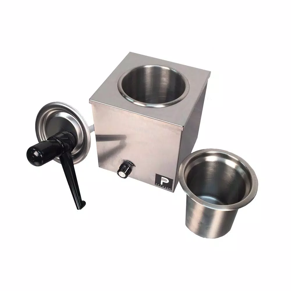 Paragon Pro-Style 3 L Stainless Steel Butter Warmer with Adjustable Thermostat