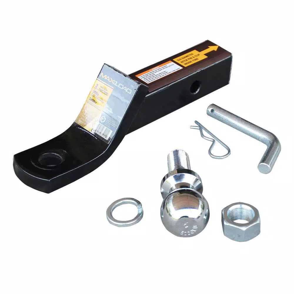 Max Load Maxload 2 in. Drop Hitch Mount Combo Kit with 5/8 in. Hitch Pin