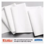 WYPALL L30 White Perforated Wipers Small Roll, 24 Rolls (1680 Total Wipes) thumbnail 2