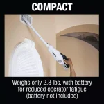 Makita 18V LXT Brushless Cordless 3-Speed Vacuum with White Cyclonic Attachment (Tool-Only) thumbnail 8
