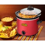 Taco Tuesday 4 Qt. Slow Cooker with Cool-Touch Handles, Red thumbnail 4