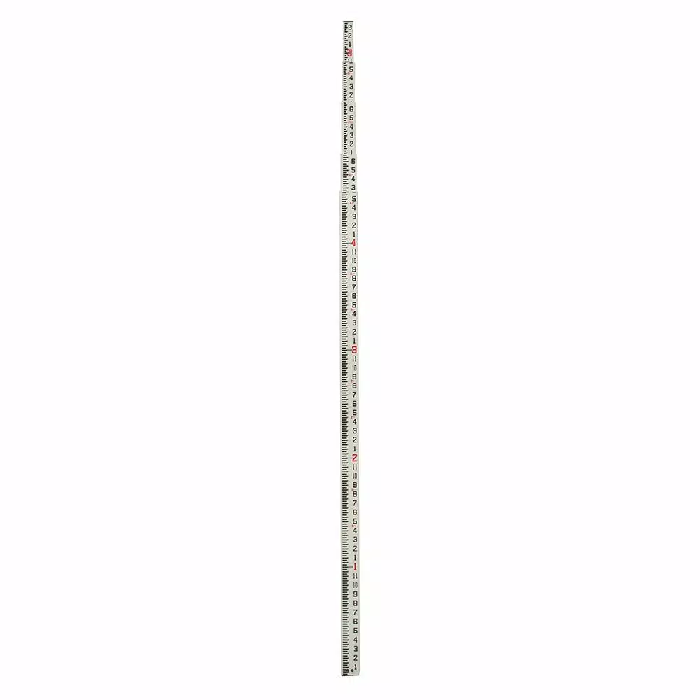 Adir Pro 16 ft. Fiberglass Rectangular Grade Rod, Non-Conductive Telescoping Leveling Rod