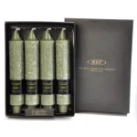 ROOT CANDLES A.I. Root 7 in. Timberline Collenette Dark Olive Taper Dinner Candles, Box of 4 thumbnail 1