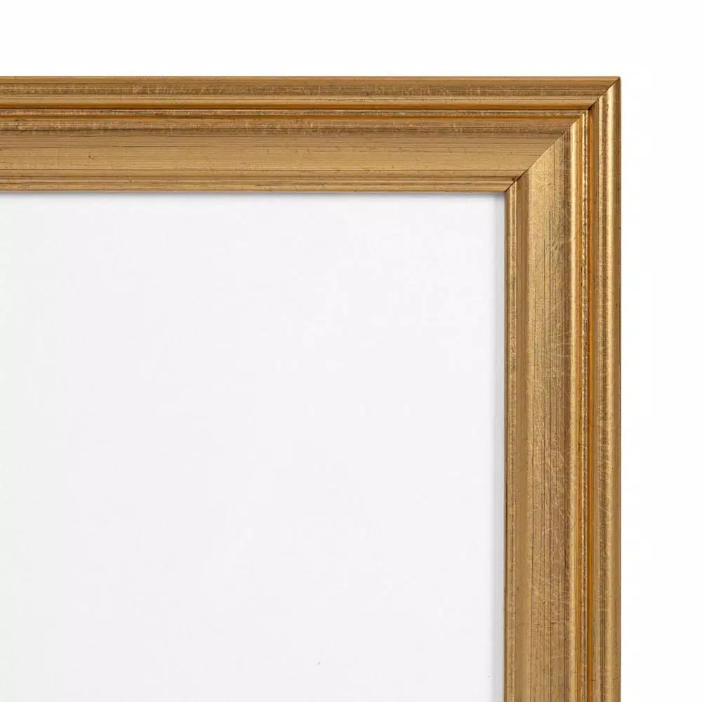 Kate and Laurel Adlynn Gold Gallery Wall Picture Frame Set, 10-Piece Glam Decor