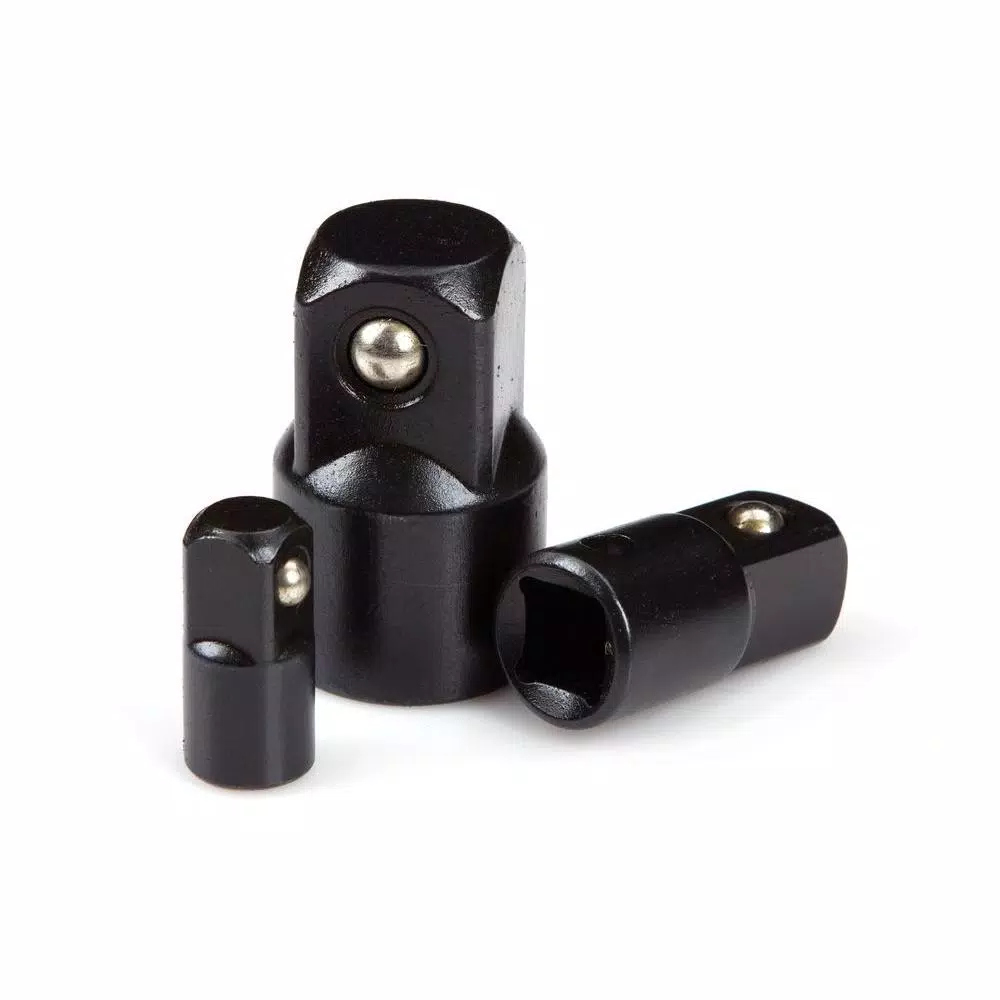TEKTON 3-Piece Impact Adapter Set, Chrome Vanadium Steel