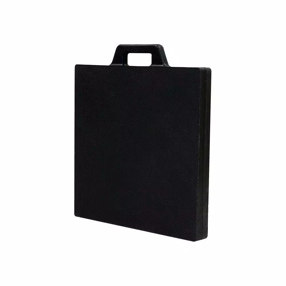 Buyers Products Company 18 in. x 18 in. x 2 in. Rubber Outrigger Pad for Heavy Equipment