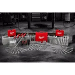 Milwaukee 191-Piece Mechanic Tool Set with Ratcheting Wrenches and FOUR FLAT Sockets thumbnail 13