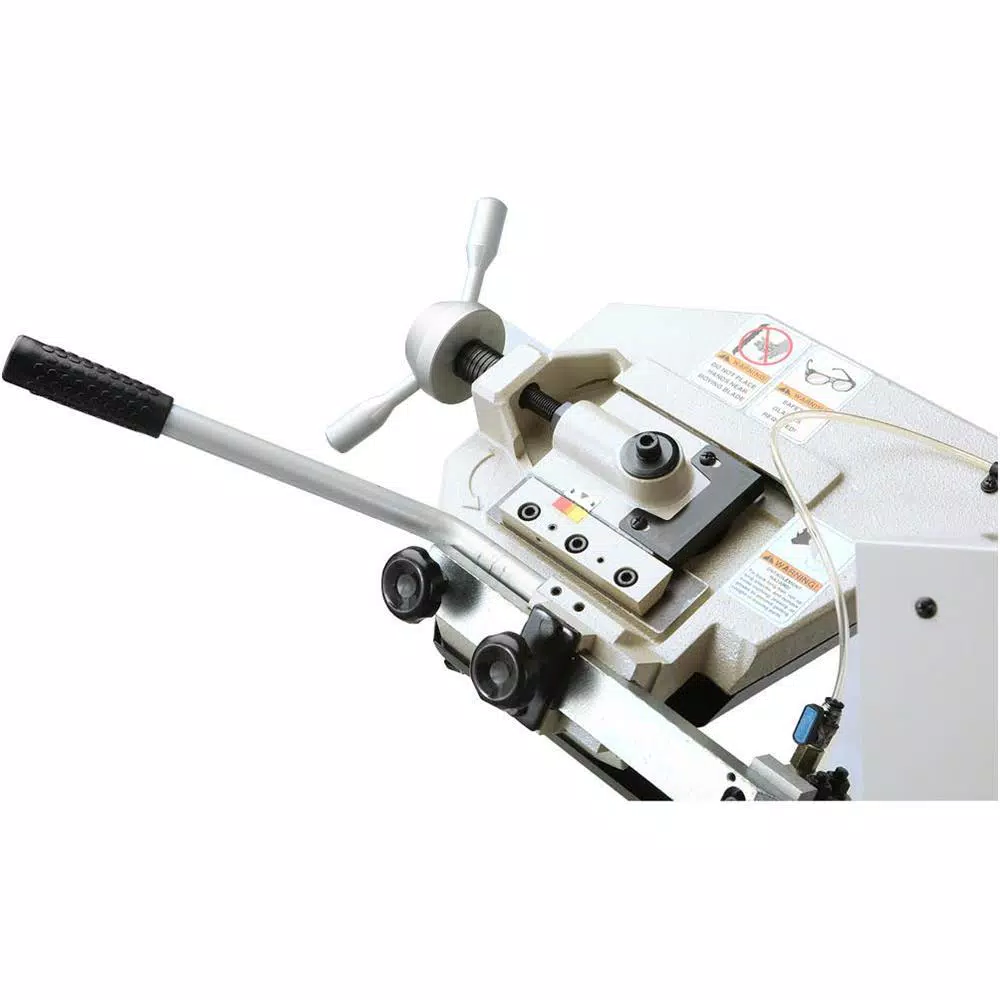 Grizzly Industrial 7" x 8-1/4" Swivel Horizontal Metal-Cutting Bandsaw with Stand
