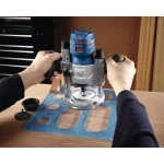 Bosch PR111 Plunge Base for GKF125CE Palm Router, Aluminum thumbnail 4