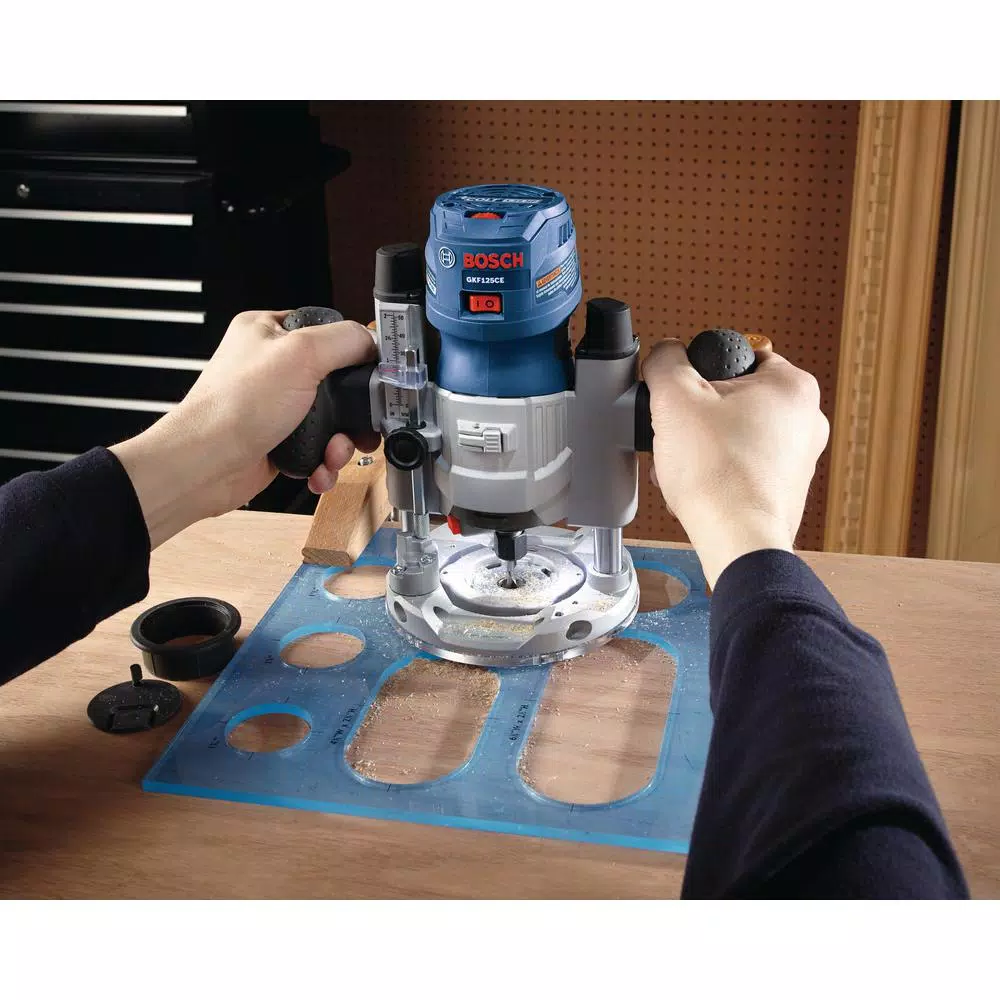 Bosch PR111 Plunge Base for GKF125CE Palm Router, Aluminum