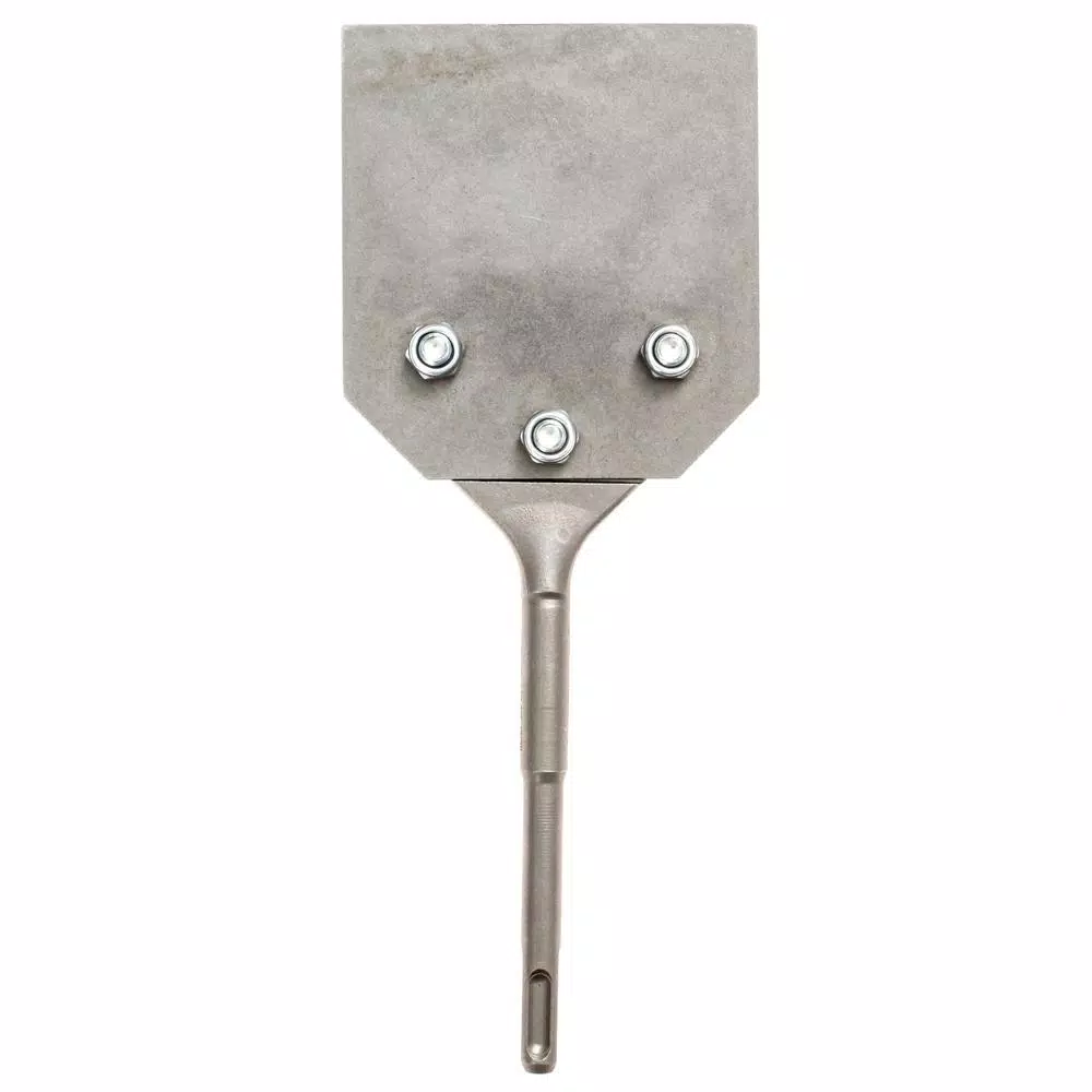 Thinset Removal Bit 4 in. SDS-Plus Floor Scraper Assembly for Thinset Removal