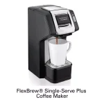 Hamilton Beach FlexBrew Black Single Serve Plus Coffee Maker - Brews Pods or Ground Coffee thumbnail 1
