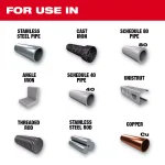 Milwaukee 44-7/8 in. Extreme Thin Metal 12/14 TPI Band Saw Blades, 25-Pack thumbnail 2
