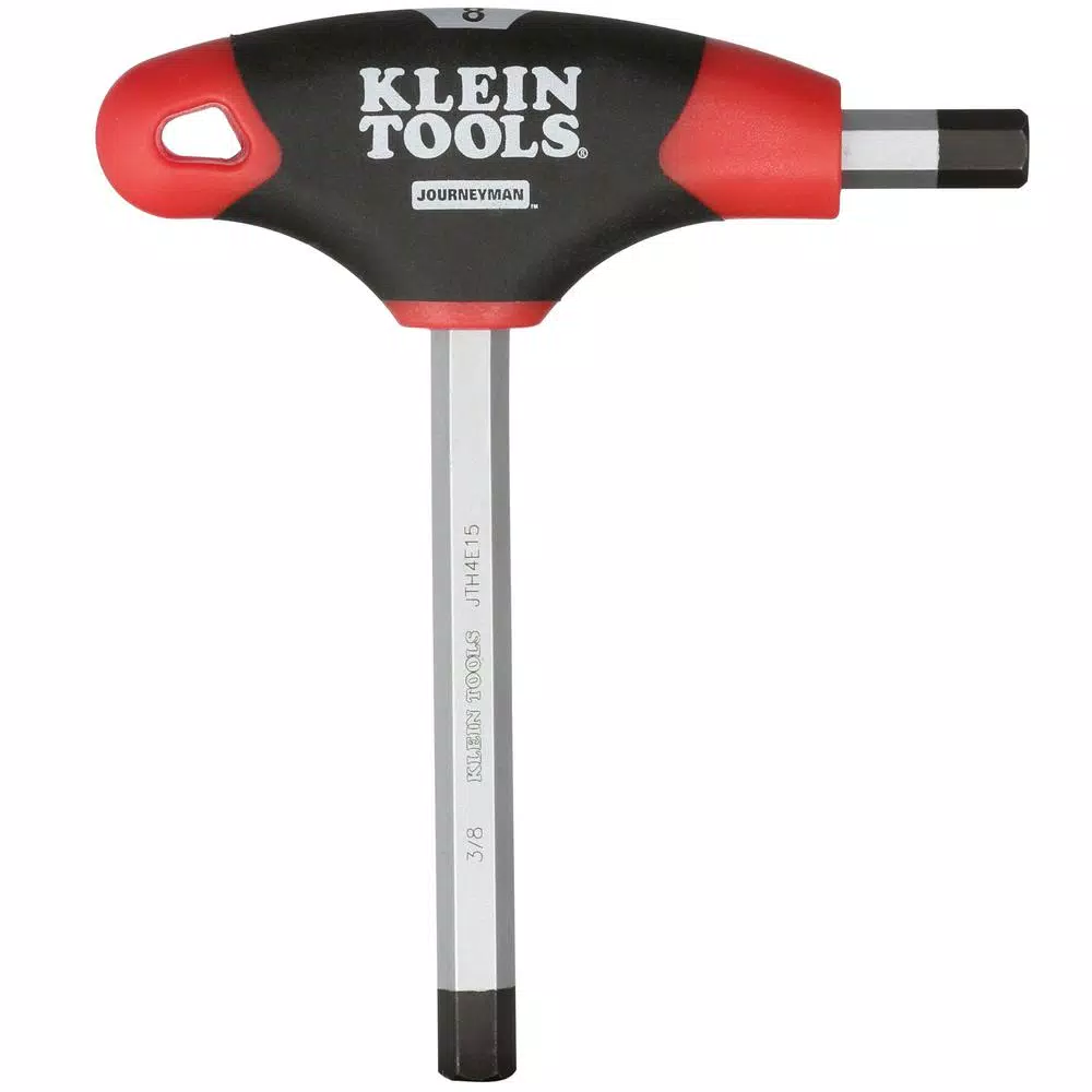 Klein Tools Journeyman 10-Piece SAE T-Handle Hex Key Set with Metal Stand