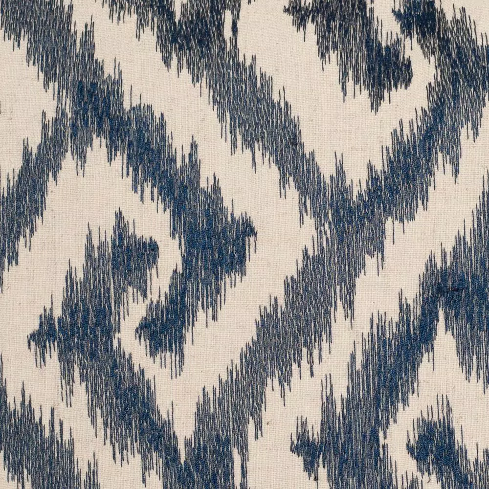 Safavieh Teddy Blue Geometric Embroidered Throw Pillows, 18 x 18 in. (Set of 2)