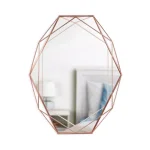 Umbra Prisma Modern Copper Wall Mirror, Metal and Glass Accent Mirror thumbnail 3