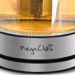MegaChef 1.8L Cordless Glass and Stainless Steel Electric Tea Kettle with LED Base thumbnail 9