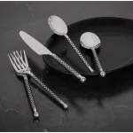 Utica Cutlery Co. Utica Cutlery Company Charred 20-Piece Stainless Steel Flatware Set, Service for 4 thumbnail 1