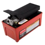 Sunex Tools 10,000 PSI Air/Hydraulic Foot Pump for Single Acting Cylinders thumbnail 1