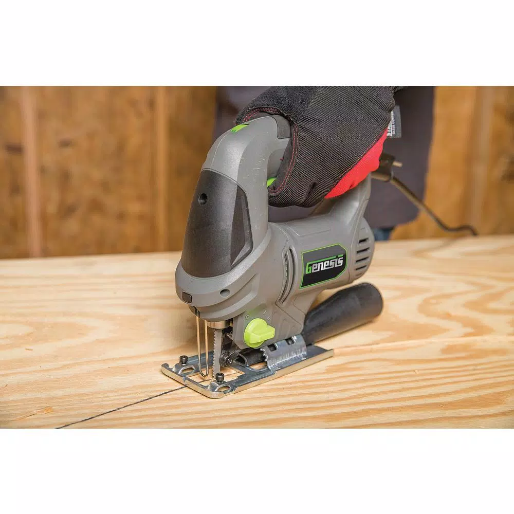 Genesis GJS500 5.0 Amp Variable Speed Jig Saw with 4-Position Orbital Action