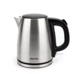 Aroma 4.5-Cup Stainless Steel Electric Kettle, 1000W, Automatic Shut-Off thumbnail 1