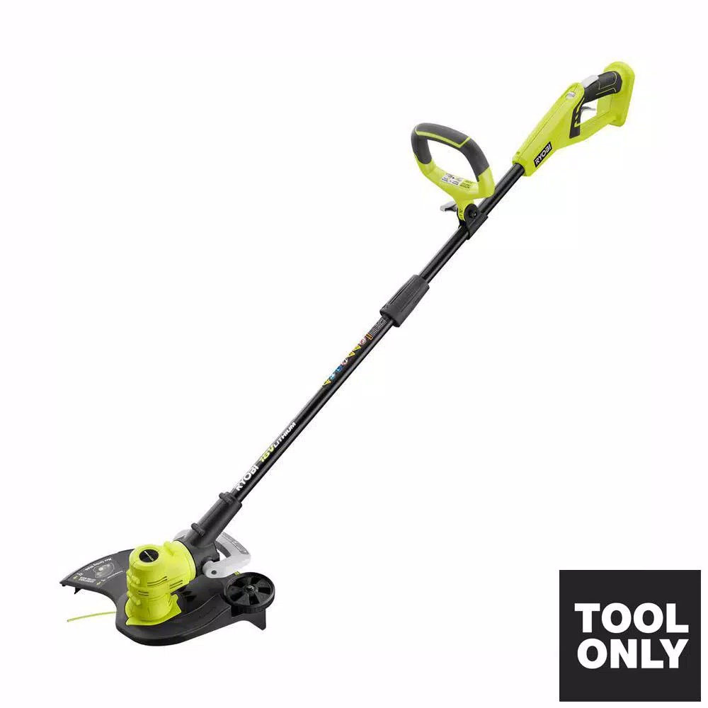 RYOBI ONE+ 18V Cordless Lithium-Ion String Trimmer and Edger (Tool Only)