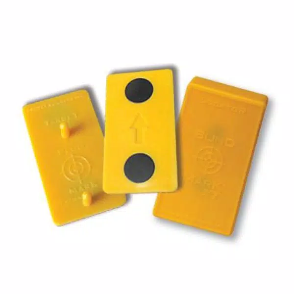 Calculated Industries Plug Mark Magnetic Drywall Cutout Tool for Existing Outlets